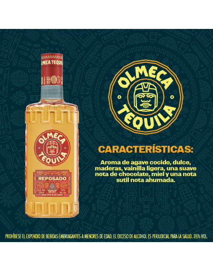 OLMECA REPOSADO X 350 ML
