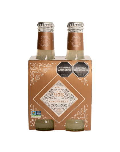 MIL976 GINGER BEER SPICY FOUR PACK 207 ml