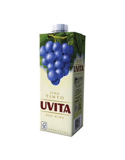 UVITA RED WINE TETRAPAK 1000 ml