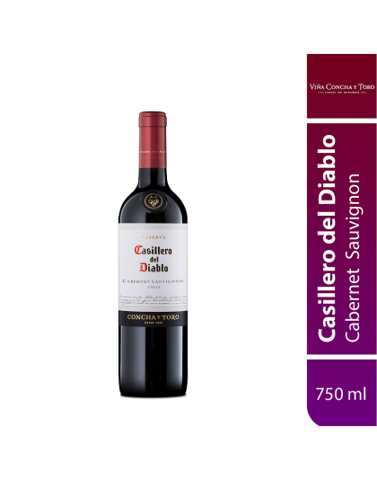 CASILLERO DEL DIABLO CABERNET SAUVIGNON 750 ml