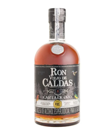 VIEJO DE CALDAS 8 CARTA DE ORO 750 ml