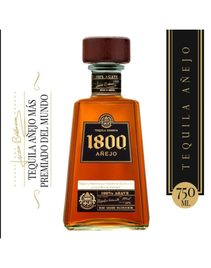 TEQUILA 1800 AÑEJO X 750 ML