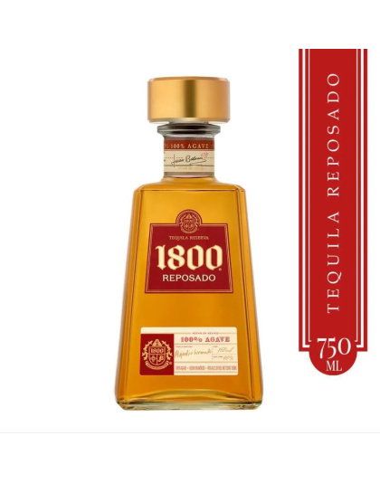 TEQUILA 1800 REPOSADO X 750 ML