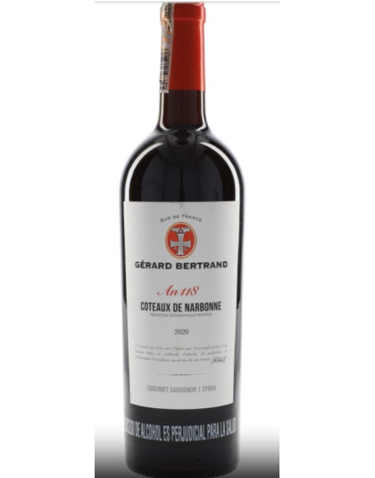 GERARD BERTRAND COTEAUX DE NARBONNE ROUGE 750 ml