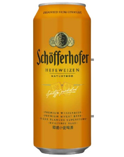 SCHOFFERHOFER HEFEWEIZEN LATA 500 ml