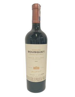 DOMAINE BOUSQUET ORGANICO GRAN MALBEC 750 ml