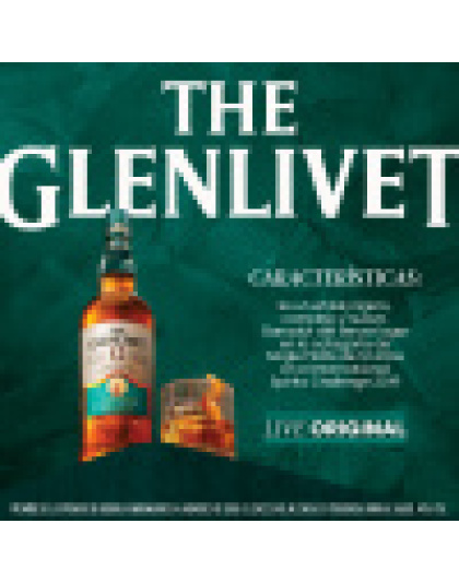 THE GLENLIVET SINGLE MALT 12 YEARS 700 ml
