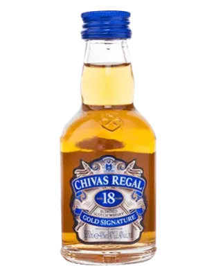 CHIVAS REGAL GOLD SIGNATURE 18 YEARS 50 ml