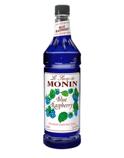 MONIN SYRUP BLUE RASPBERRY 1000 ml